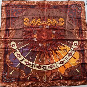 Hermes Silk Scarf Carre 90 Gloria Soli